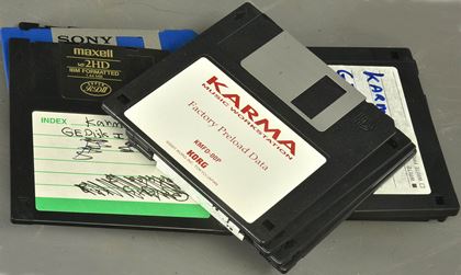 Korg-Karma disks inc factory preload 